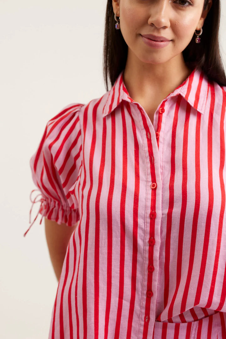 Alessandra Tessa Bretton Shirt Pink Red