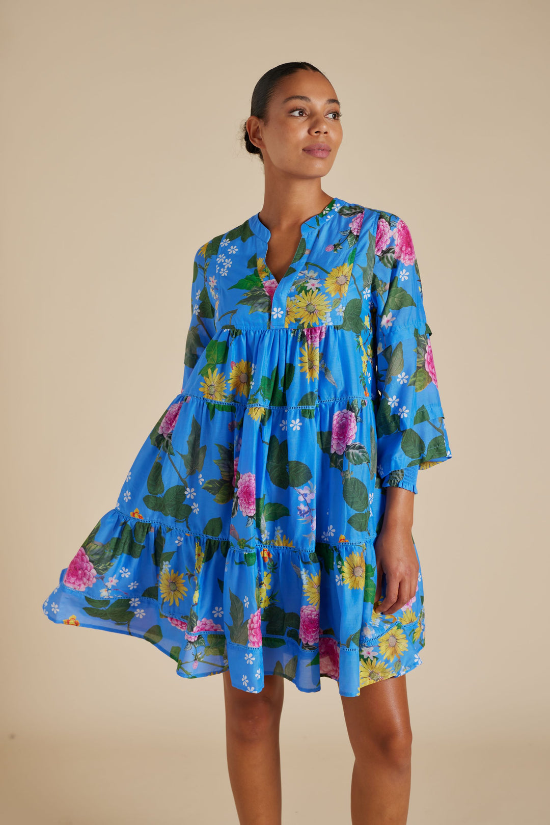 Annabelle Dress Aria - Periwinkle