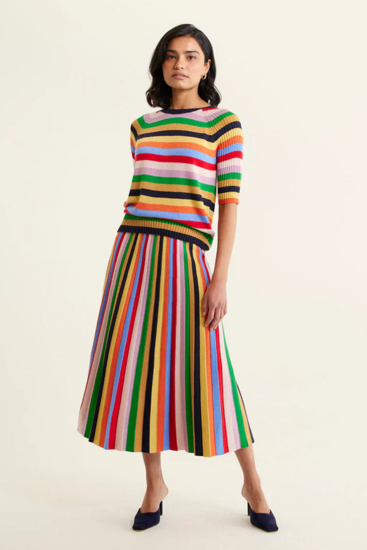 Avenue Lurex Skirt - Rainbow