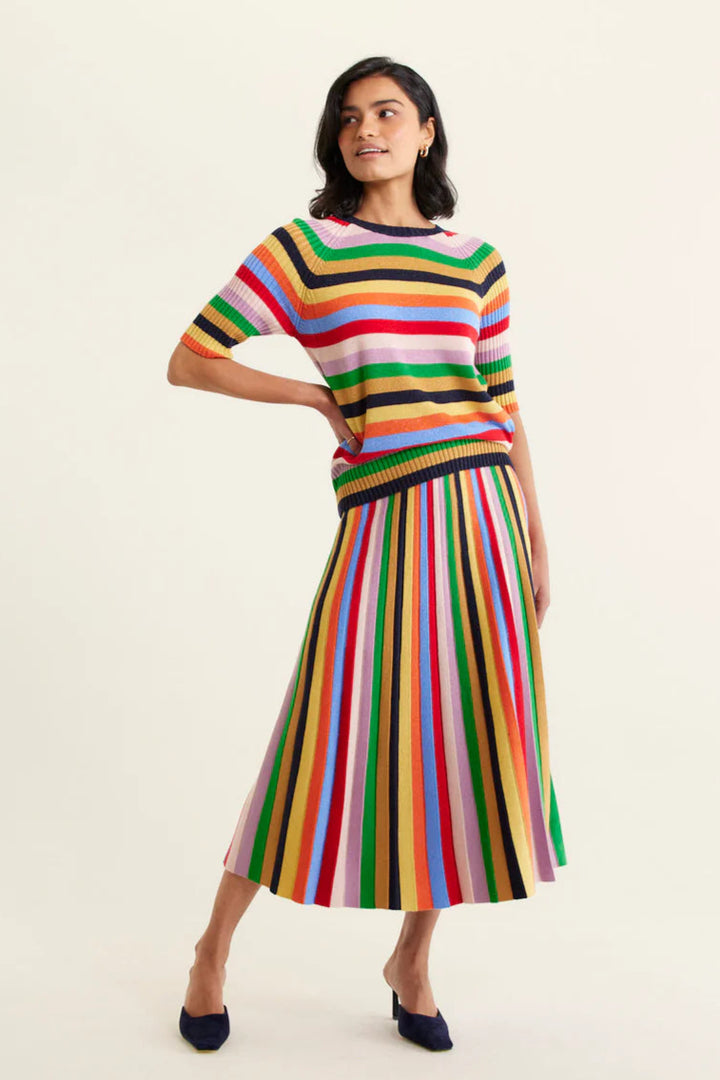 Avenue Lurex Skirt - Rainbow