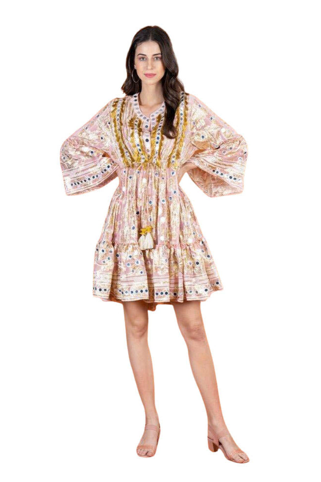 Juliette Tunic Dress - Pink