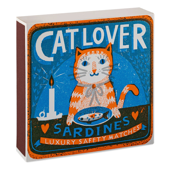 Square Safety Matches - Cat Lover