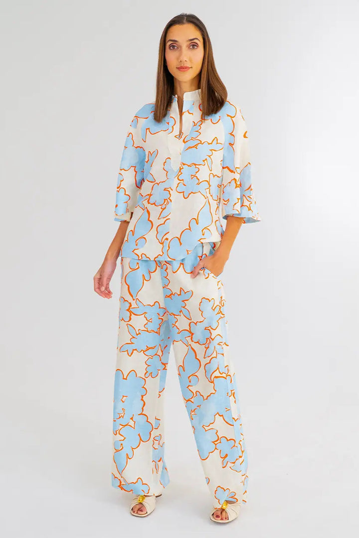 Arlington Milne Bianca Trouser Summertime Floral
