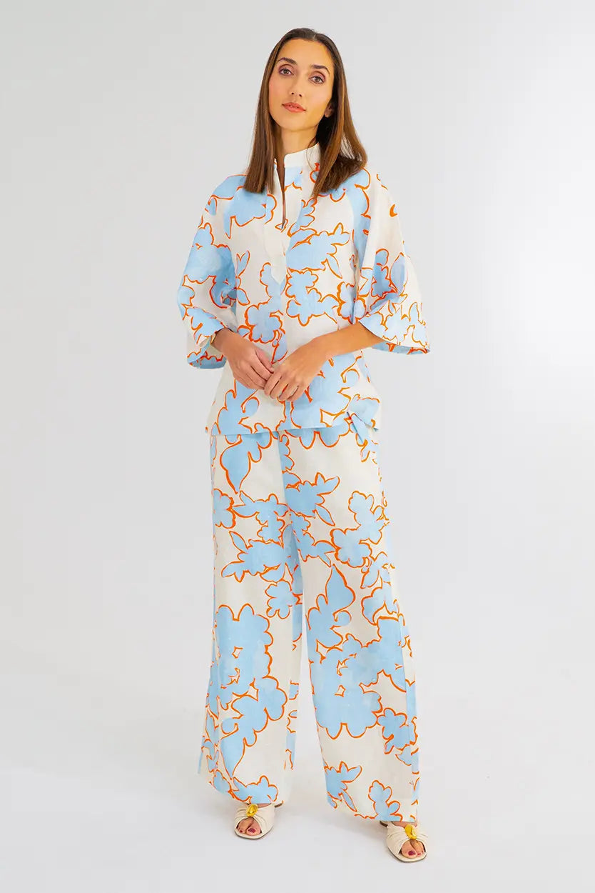 Arlington Milne Bianca Trouser Summertime Floral