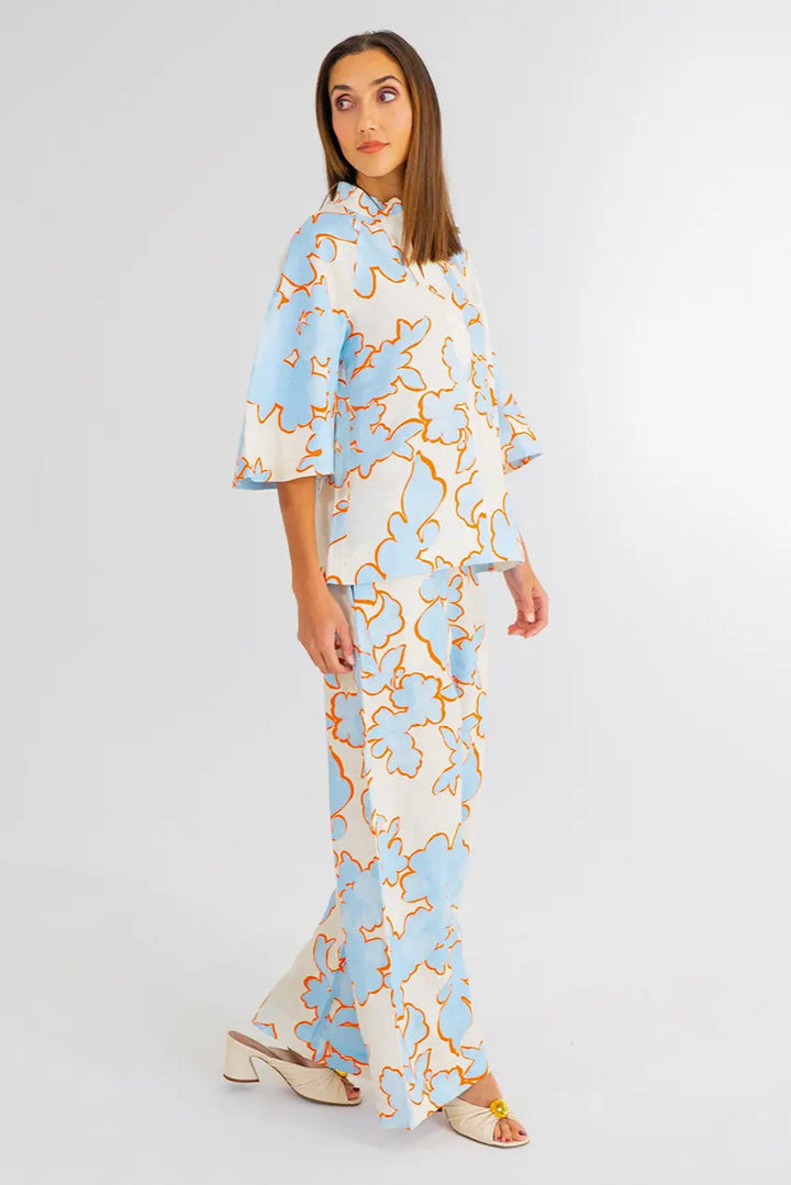 Arlington Milne Bianca Trouser Summertime Floral