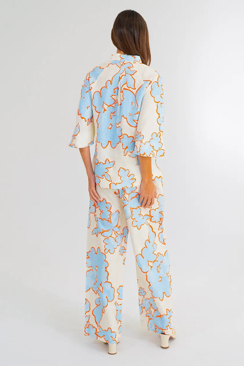 Arlington Milne Bianca Trouser Summertime Floral