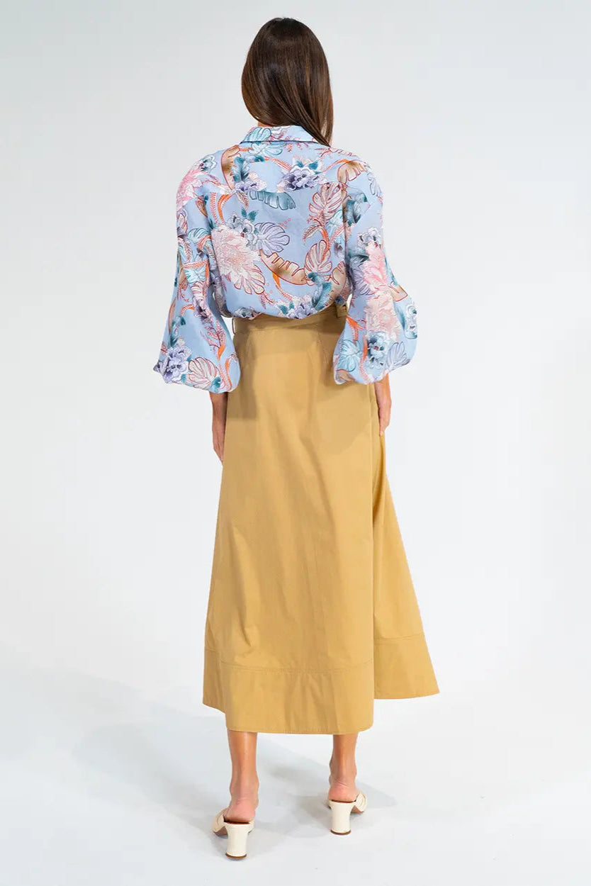 Arlington Milne Bobbie Shirt Oriental Flower