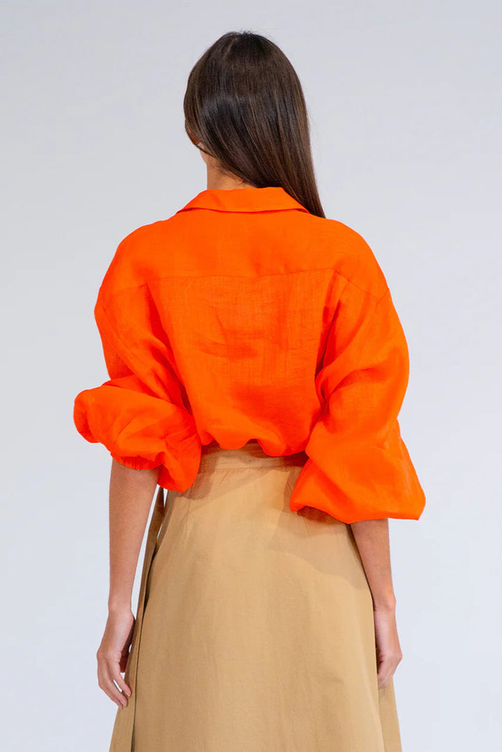 Arlington Milne Bobbie Shirt Tangerine