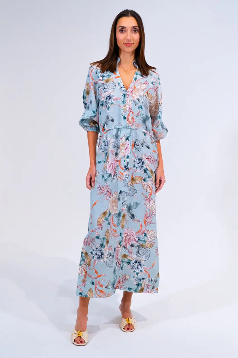 Arlington Milne Cassandra Dress Oriental Flower