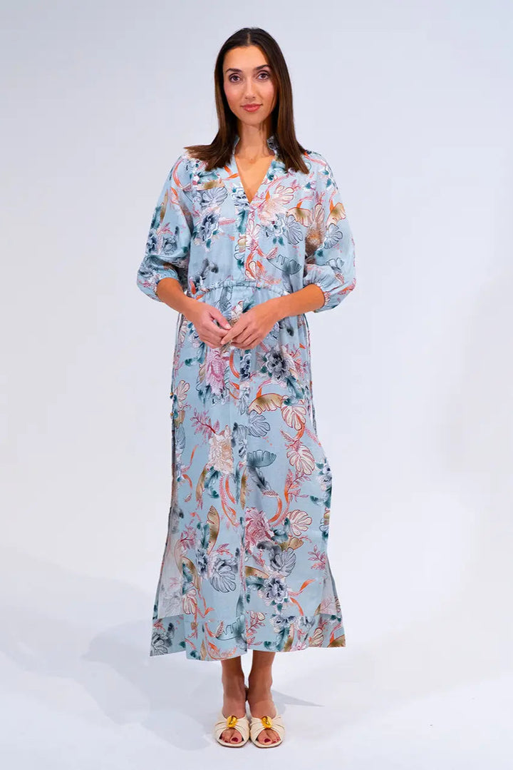 Arlington Milne Cassandra Dress Oriental Flower