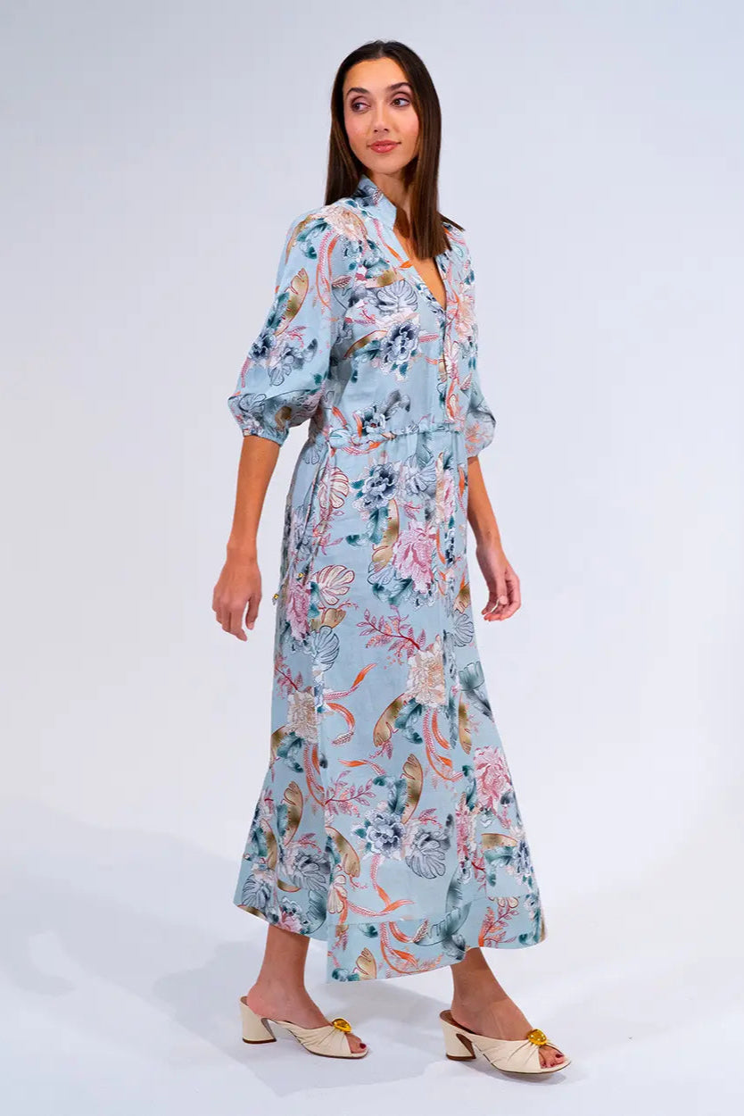 Arlington Milne Cassandra Dress Oriental Flower