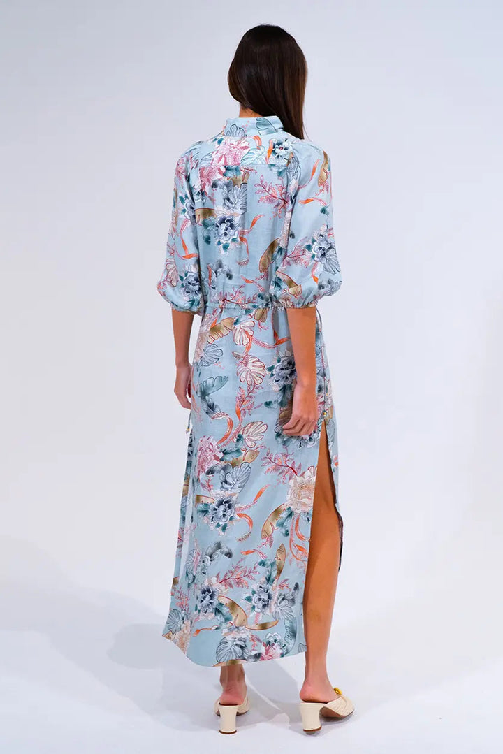 Arlington Milne Cassandra Dress Oriental Flower