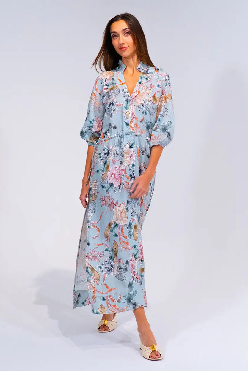 Arlington Milne Cassandra Dress Oriental Flower