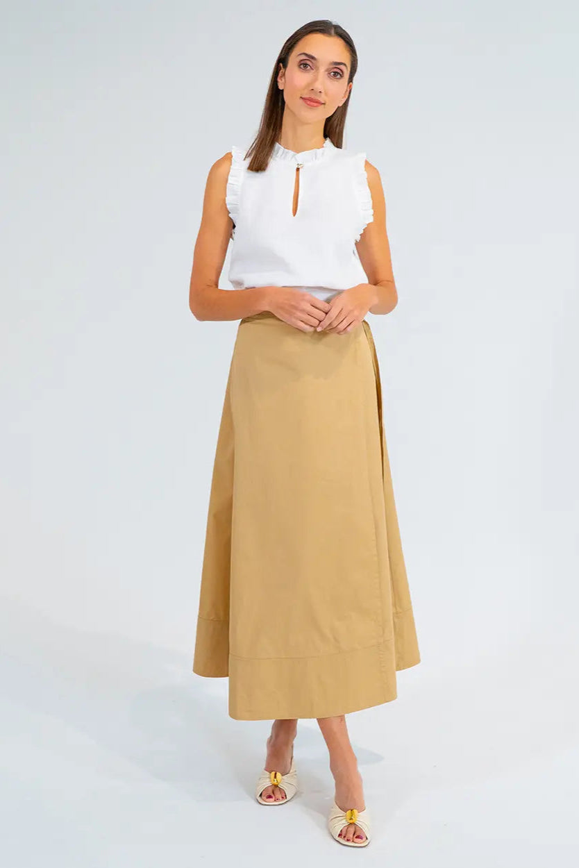 Arlington Milne Evelyn Skirt Camel