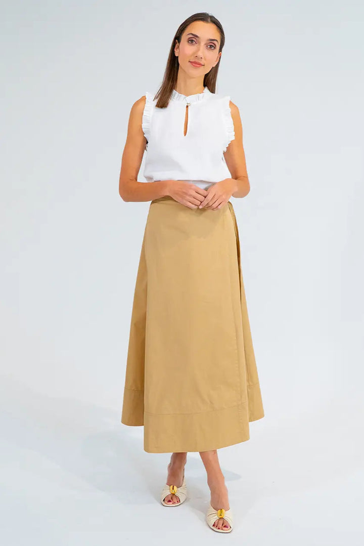 Arlington Milne Evelyn Skirt Camel