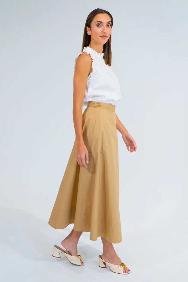 Arlington Milne Evelyn Skirt Camel