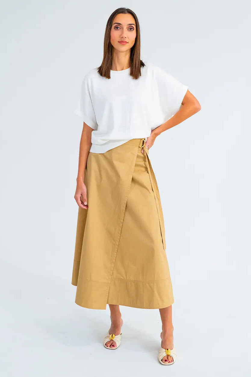 Arlington Milne Evelyn Skirt Camel