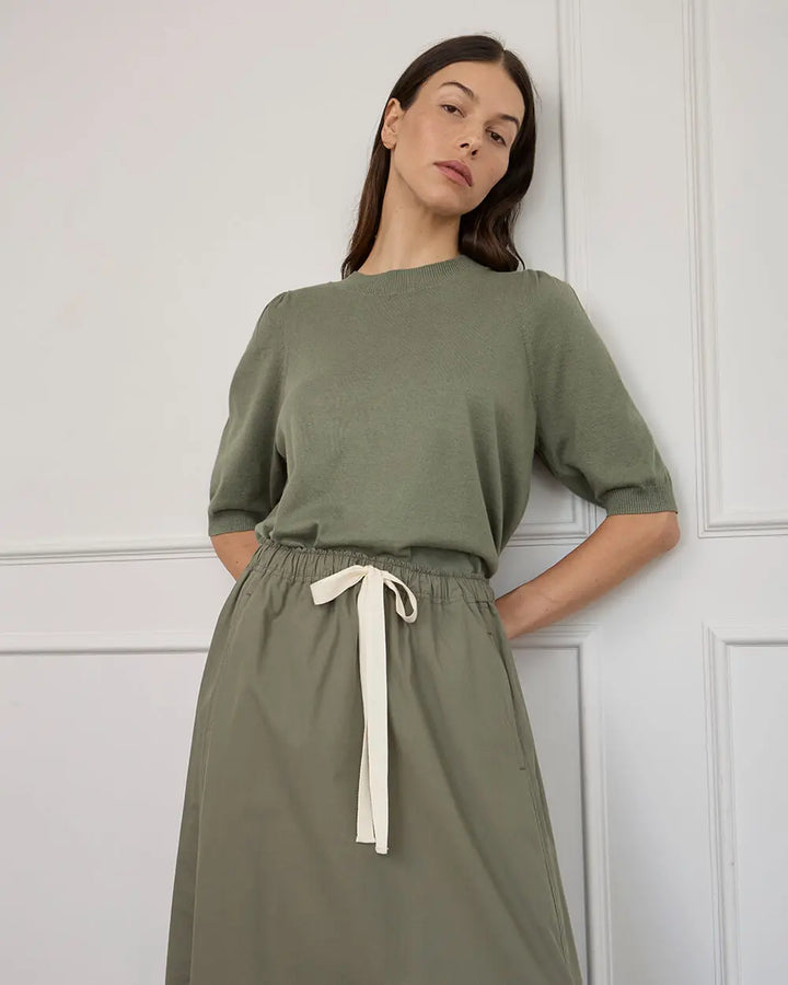 JL Maxi Skirt - Moss