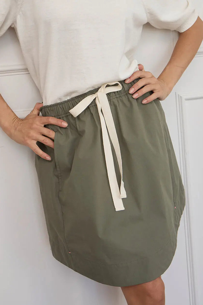 JL Mini Skirt - Moss