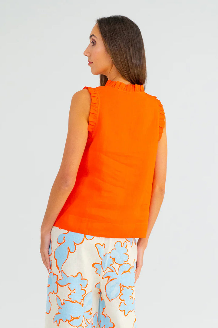 Arlington Milne Lucia Top Tangerine