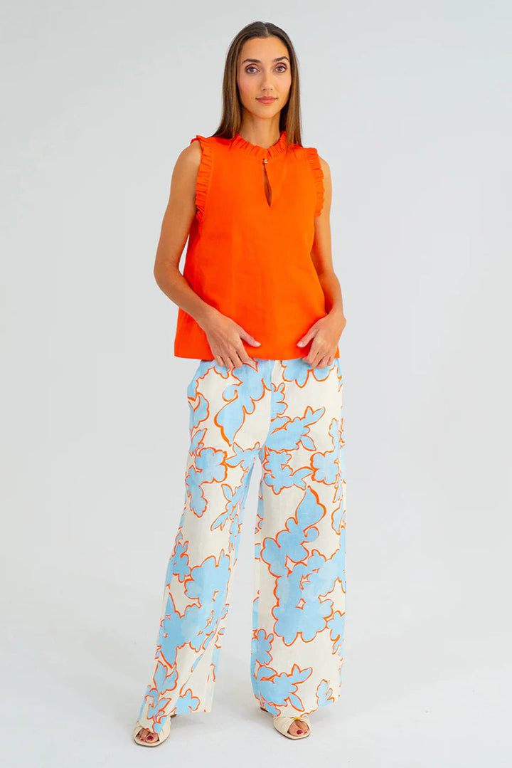 Arlington Milne Lucia Top Tangerine