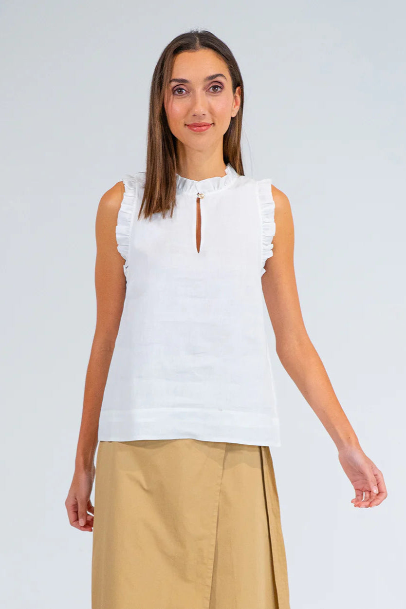Arlington Milne Lucia Top White