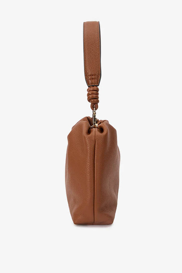 Martha Clutch - Tan Pebble