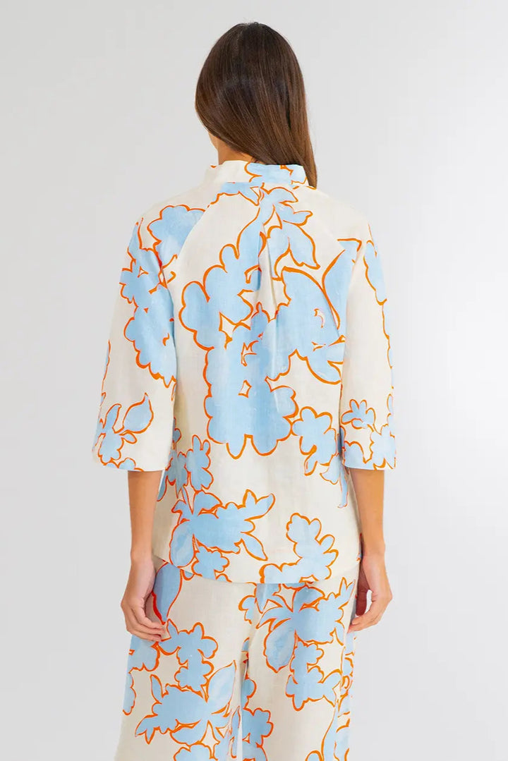 Arlington Milne Martina Top Summertime Floral