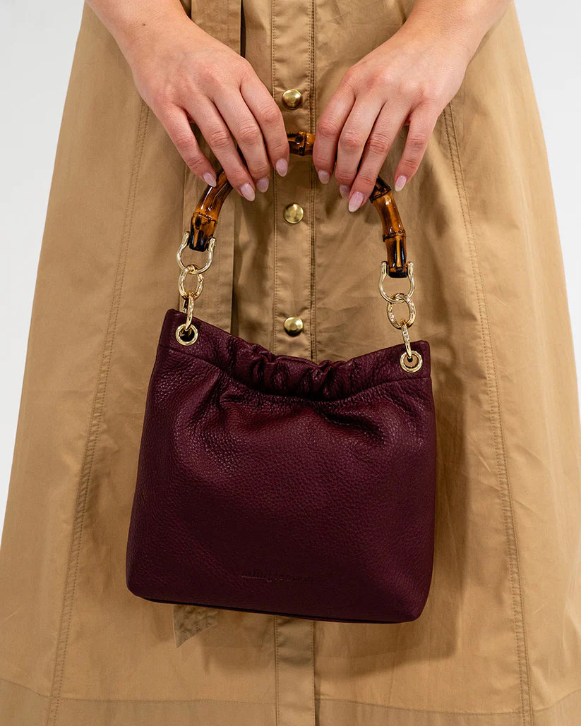 Mimi Crossbody - Burgundy