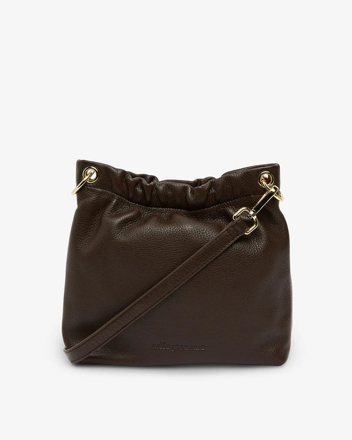 Mimi Crossbody - Chocolate Pebble