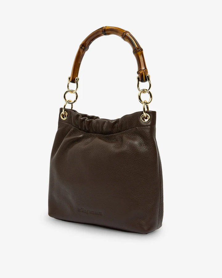 Mimi Crossbody - Chocolate Pebble