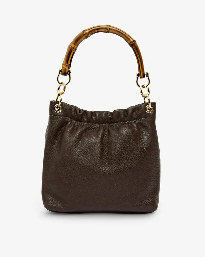 Mimi Crossbody - Chocolate Pebble