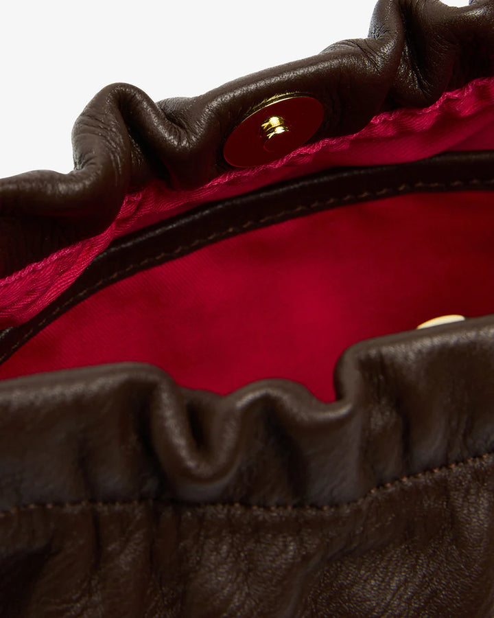 Mimi Crossbody - Chocolate Pebble