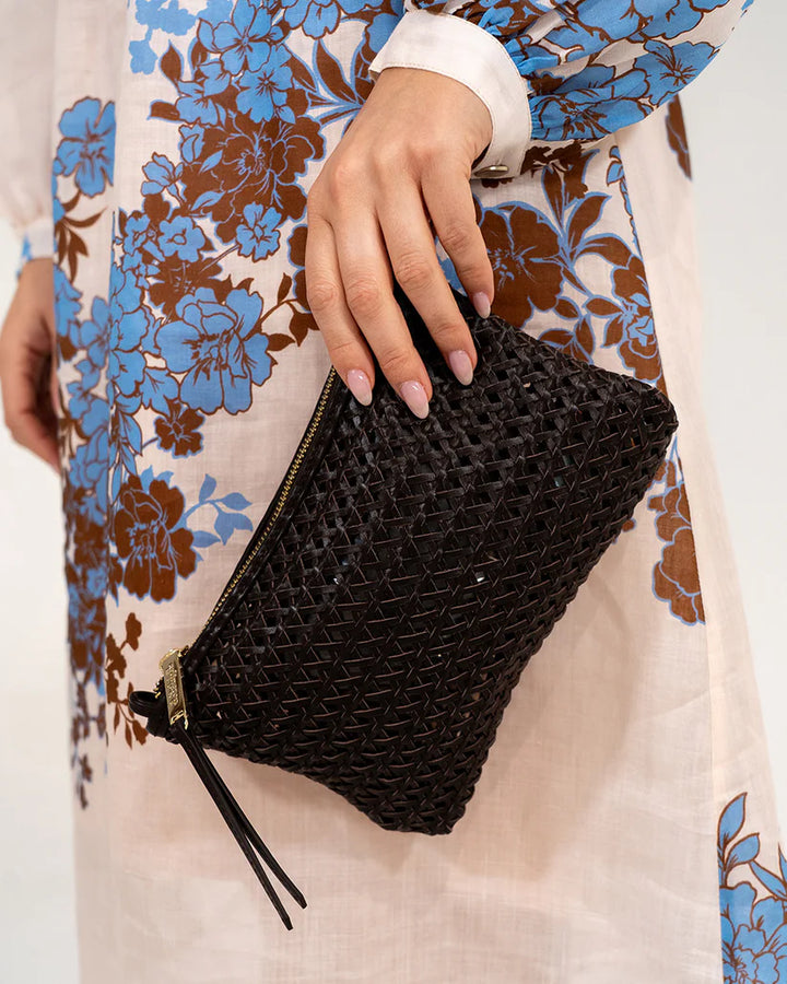 Molly Weave Crossbody - Chocolate