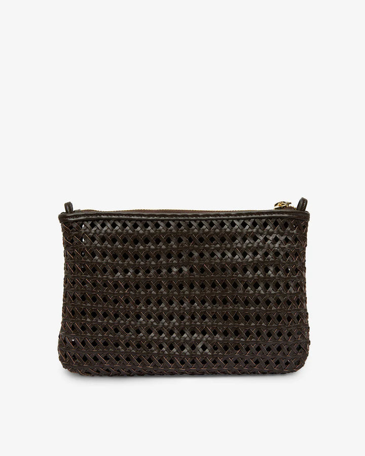 Molly Weave Crossbody - Chocolate
