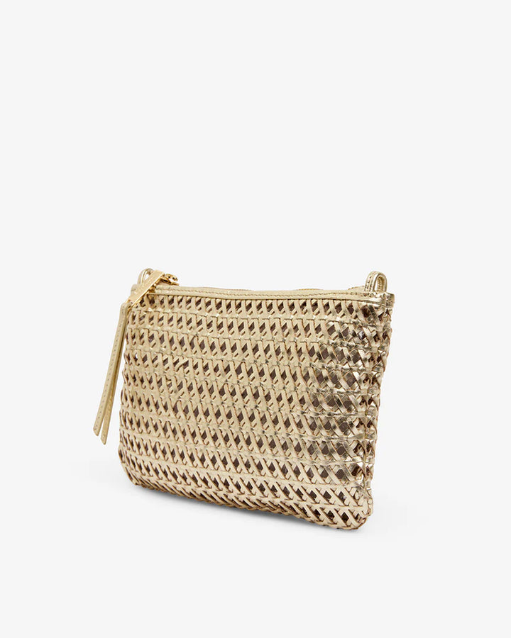 Molly Weave Crossbody - Gold