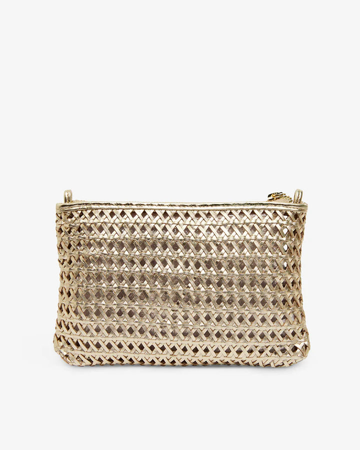 Molly Weave Crossbody - Gold