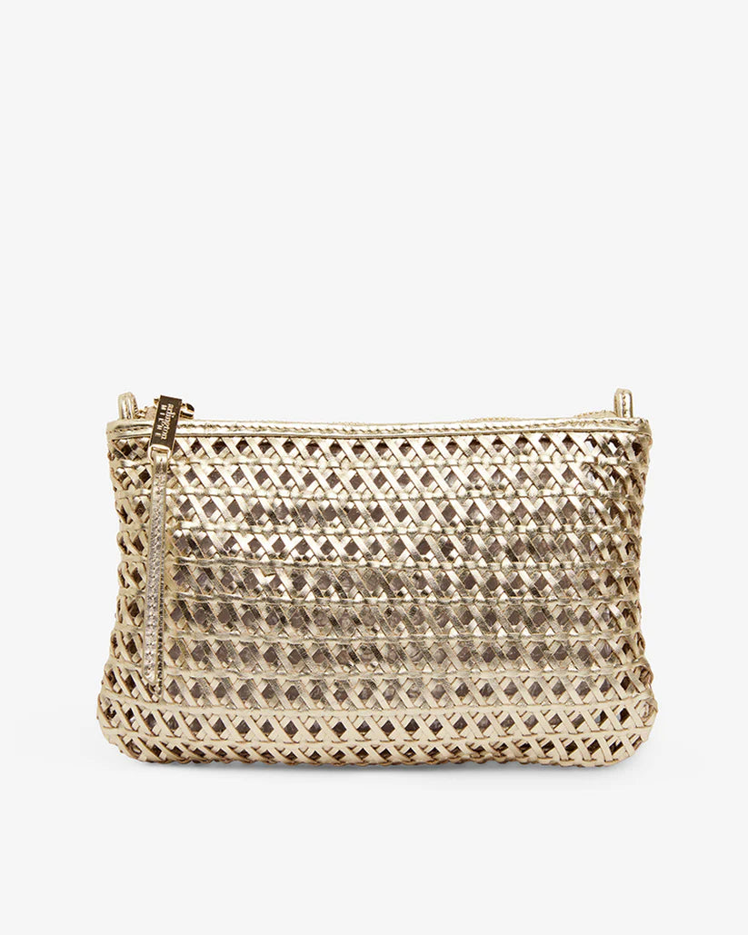 Molly Weave Crossbody - Gold