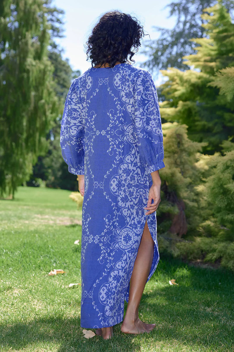 Aston Studio Doris Dress Royal Antique