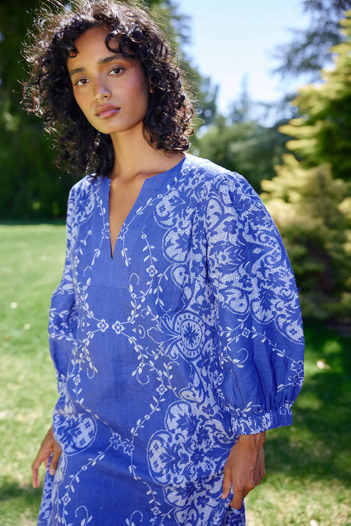 Aston Studio Doris Dress Royal Antique