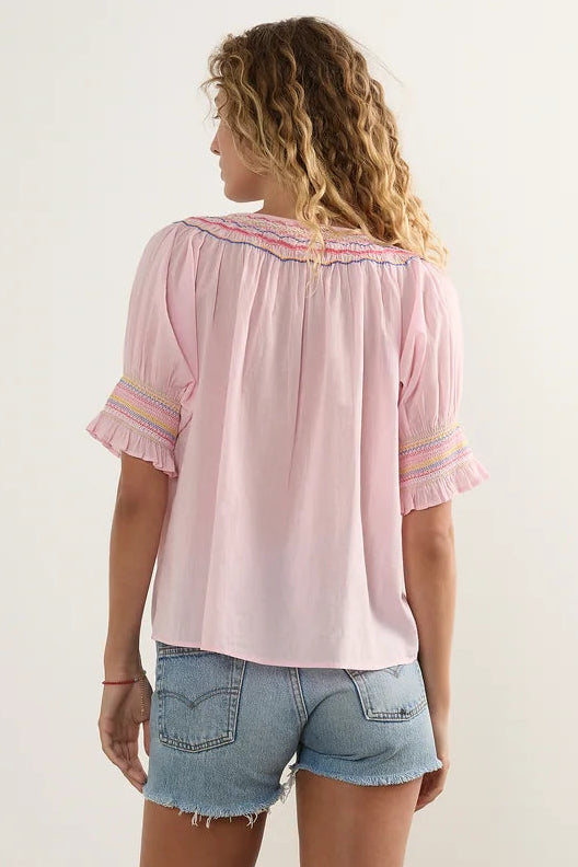 Alana Blouse - Pink
