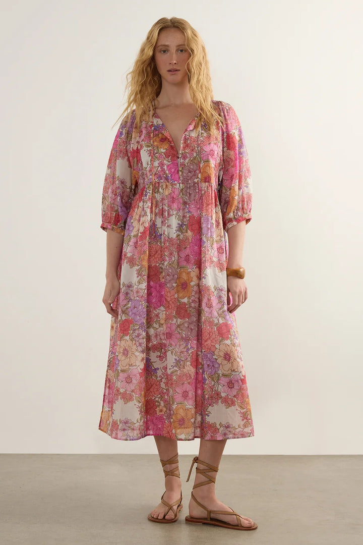 Audrey Midi Dress - Ode Floral