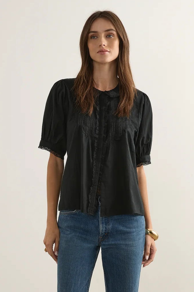 Magdalena Blouse - Black