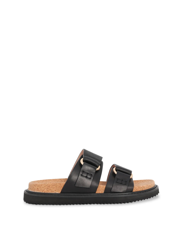Nude Footwear Bambi Slide - Black