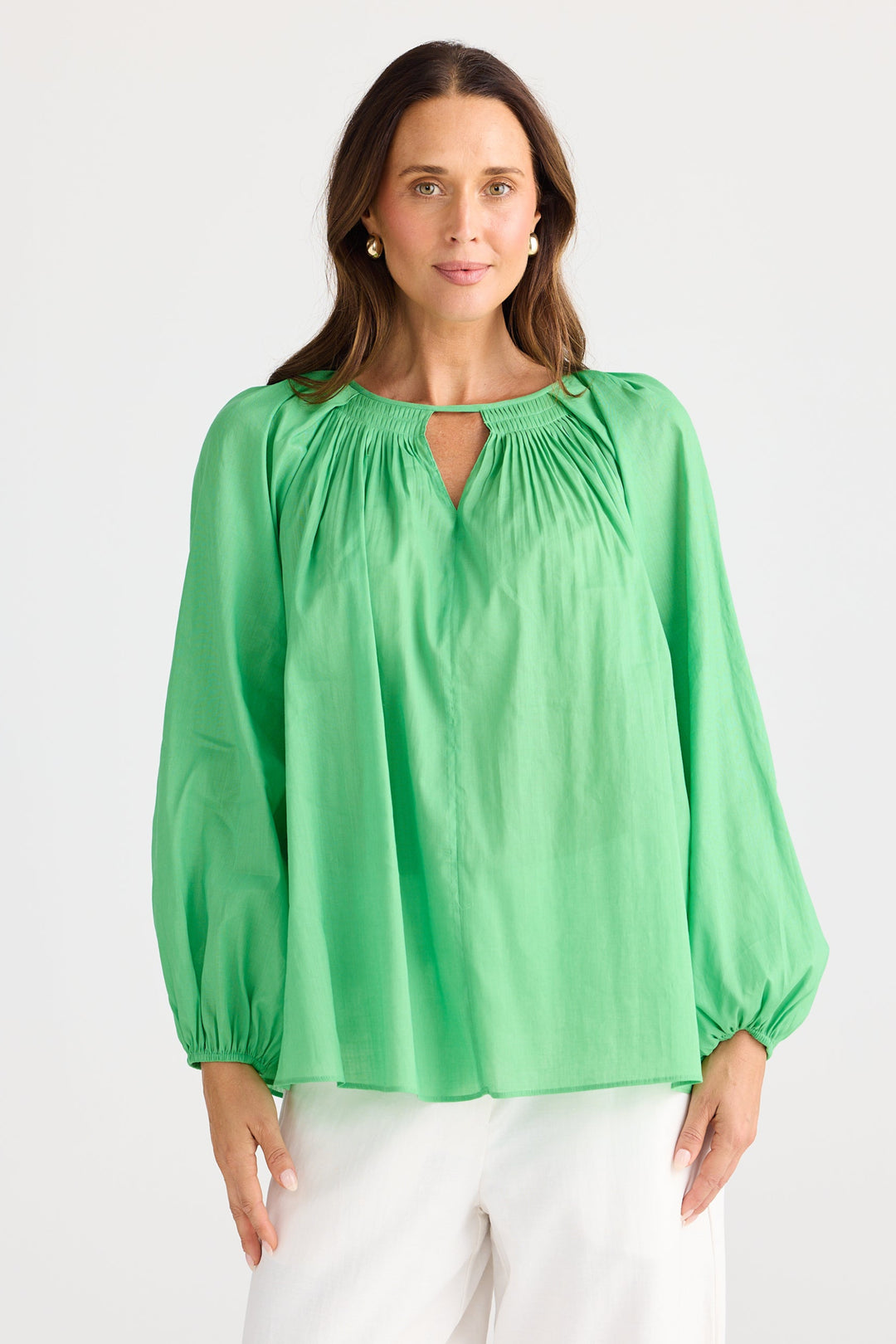 Brave & True Raphael Top Emerald