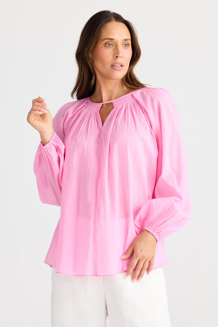 Brave & True Raphael Top Pink
