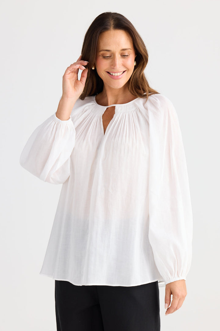 Brave & True Raphael Top White
