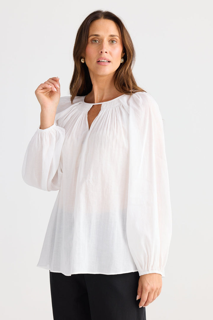 Brave & True Raphael Top White
