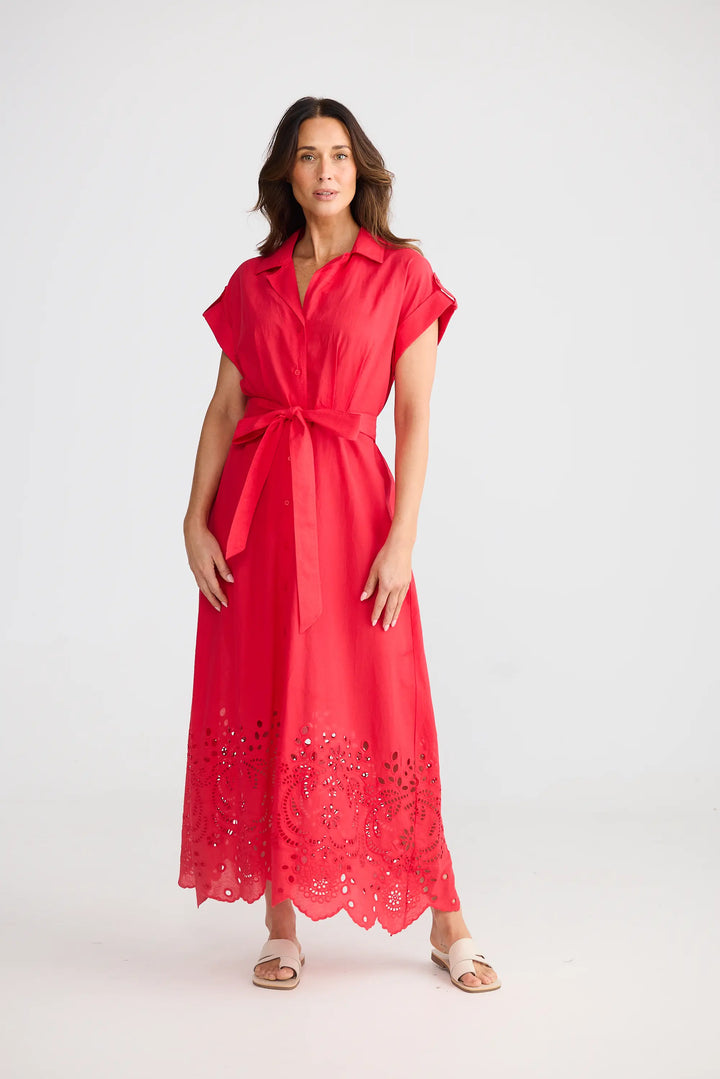 Versailles Dress - Chilli