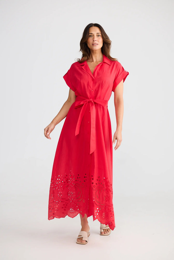 Versailles Dress - Chilli